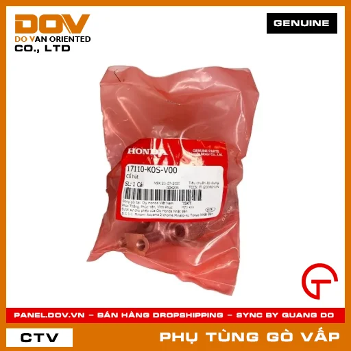 CỔ HÚT MÃ PHỤ TÙNG 17110K0SV00 — 17110K0SV00