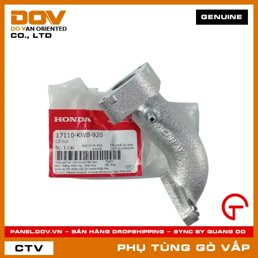 CỔ HÚT MÃ PHỤ TÙNG 17110KWB920 — 17110KWB920