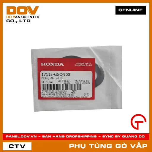 GIOĂNG (RON) ĐỆM CỔ HÚT MÃ PHỤ TÙNG 17113GGC900 — 17113GGC900