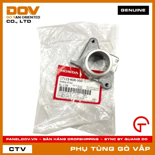 GIOĂNG (RON) CỔ HÚT MÃ PHỤ TÙNG 17115K0RV00 — 17115K0RV00