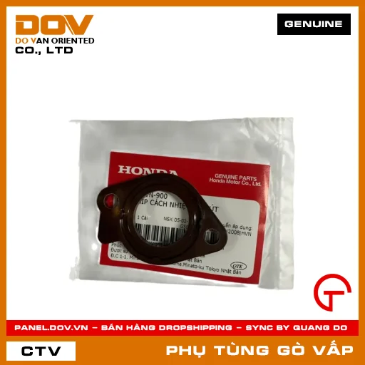 ĐỆM PHÍP CÁCH NHIỆT CỔ HÚT MÃ PHỤ TÙNG 17119KWN900 — 17119KWN900