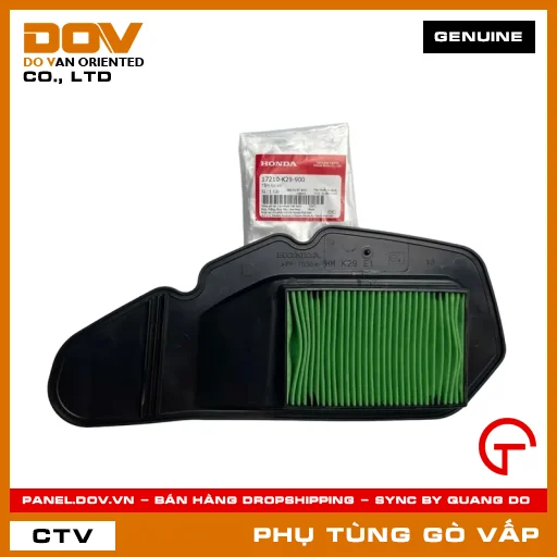 TẤM LỌC GIÓ MÃ PHỤ TÙNG 17210K29900 — 17210K29900