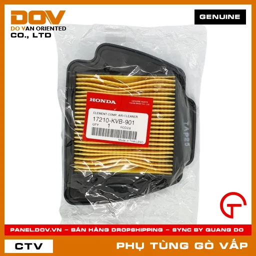 TẤM LỌC GIÓ MÃ PHỤ TÙNG 17210KVB901 — 17210KVB901