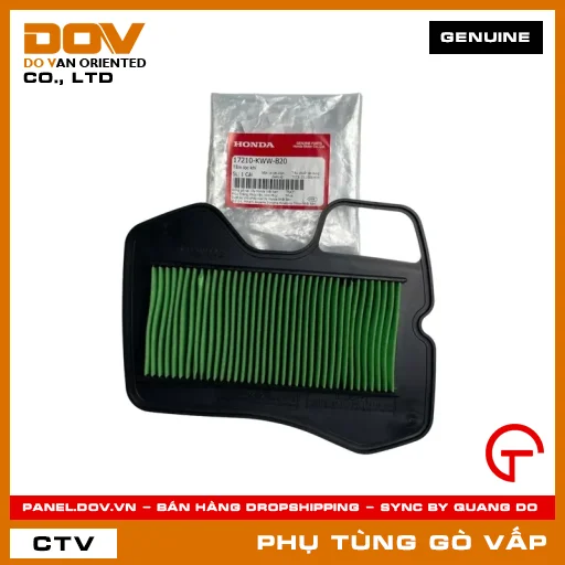 TẤM LỌC GIÓ MÃ PHỤ TÙNG 17210KWWB20 — 17210KWWB20
