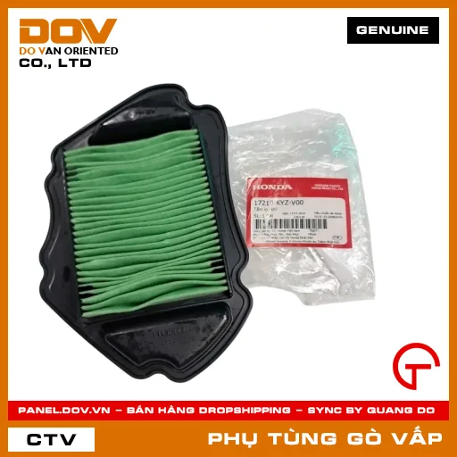 TẤM LỌC GIÓ MÃ PHỤ TÙNG 17210KYZV00 — 17210KYZV00