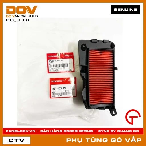 LỌC GIÓ MÃ PHỤ TÙNG 17211KCW850 — 17211KCW850