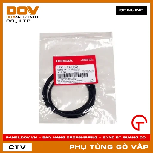 GIOĂNG (RON) BAO KÍN BẦU LỌC GIÓ MÃ PHỤ TÙNG 17213K12900 — 17213K12900