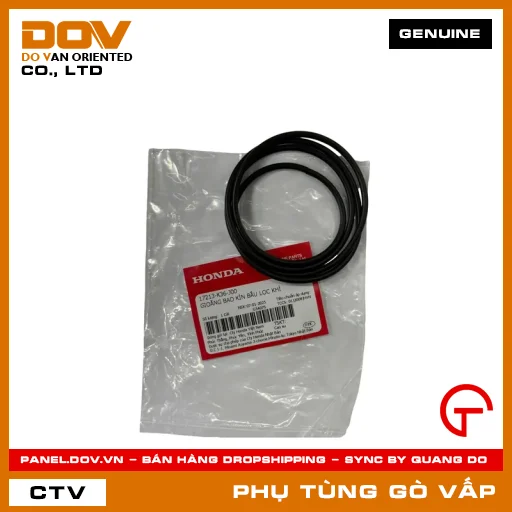 GIOĂNG (RON) BAO KÍN BẦU LỌC GIÓ MÃ PHỤ TÙNG 17213K36J00 — 17213K36J00