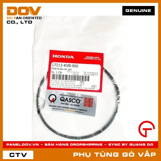 PHỚT B BẦU LỌC GIÓ MÃ PHỤ TÙNG 17213KVB900 — 17213KVB900