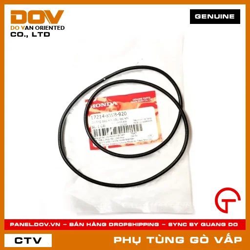 GIOĂNG (RON) BAO KÍN BẦU LỌC GIÓ MÃ PHỤ TÙNG 17214KWB920 — 17214KWB920