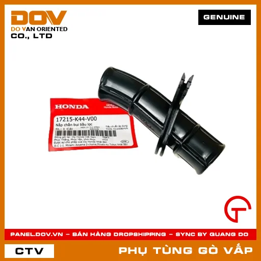 NẮP CHẮN BỤI BẦU LỌC MÃ PHỤ TÙNG 17215K44V00 — 17215K44V00