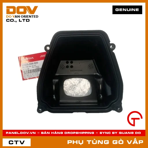 NẮP THÂN BẦU LỌC GIÓ MÃ PHỤ TÙNG 17235K56N00 — 17235K56N00