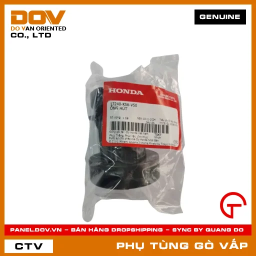 ỐNG HÚT MÃ PHỤ TÙNG 17240K56V50 — 17240K56V50