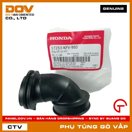 ỐNG NỐI LỌC GIÓ MÃ PHỤ TÙNG 17253KFV950 — 17253KFV950