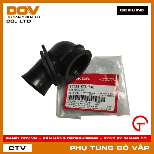 ỐNG NỐI LỌC GIÓ MÃ PHỤ TÙNG 17253KTL740 — 17253KTL740