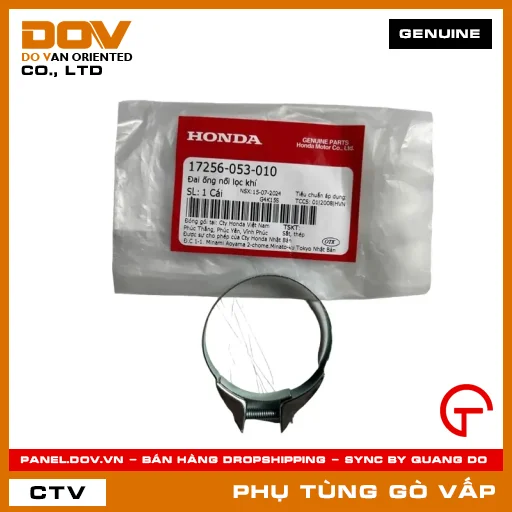 ĐAI ỐNG NỐI LỌC GIÓ MÃ PHỤ TÙNG 17256053010 — 17256053010