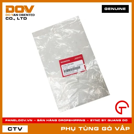 ỐNG XẢ CẶN MÃ PHỤ TÙNG 17261K0JN00 — 17261K0JN00