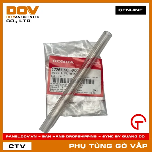 ỐNG XẢ CẶN BẦU LỌC GIÓ MÃ PHỤ TÙNG 17261KGF900 — 17261KGF900
