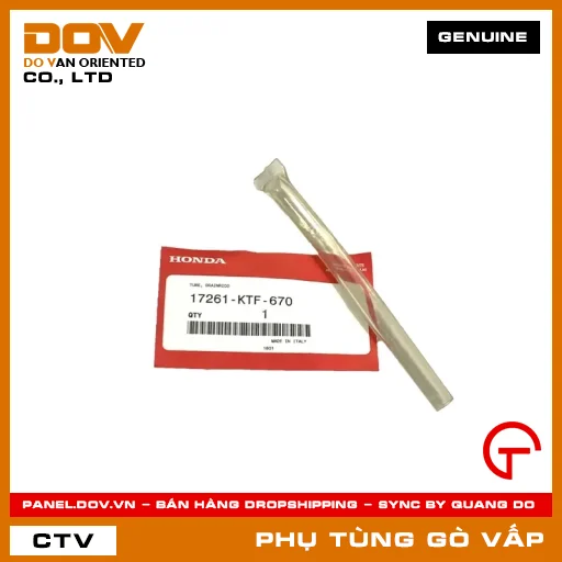 ỐNG XẢ CẶN BẦU LỌC GIÓ MÃ PHỤ TÙNG 17261KTF670 — 17261KTF670