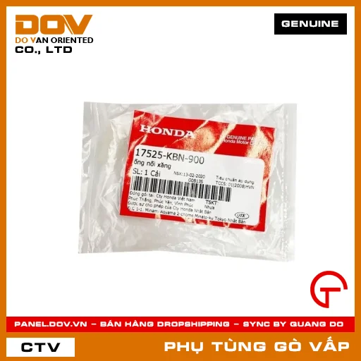 ỐNG NỐI XĂNG MÃ PHỤ TÙNG 17525KBN900 — 17525KBN900