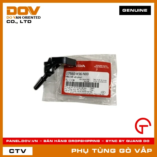 ĐẦU NỐI VÒI PHUN MÃ PHỤ TÙNG 17560K56N00 — 17560K56N00