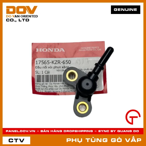 ĐẦU NỐI VÒI PHUN XĂNG MÃ PHỤ TÙNG 17565KZR650 — 17565KZR650