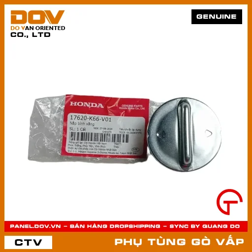 NẮP BÌNH XĂNG MÃ PHỤ TÙNG 17620K66V01 — 17620K66V01