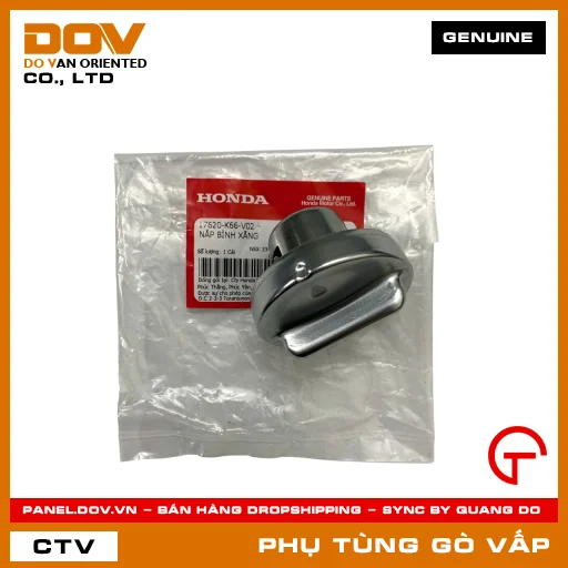 NẮP BÌNH XĂNG MÃ PHỤ TÙNG 17620K66V02 — 17620K66V02