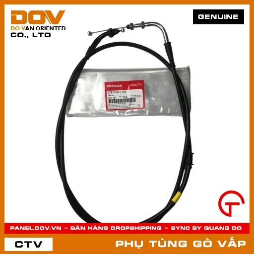 DÂY GA MÃ PHỤ TÙNG 17910K12902 — 17910K12902