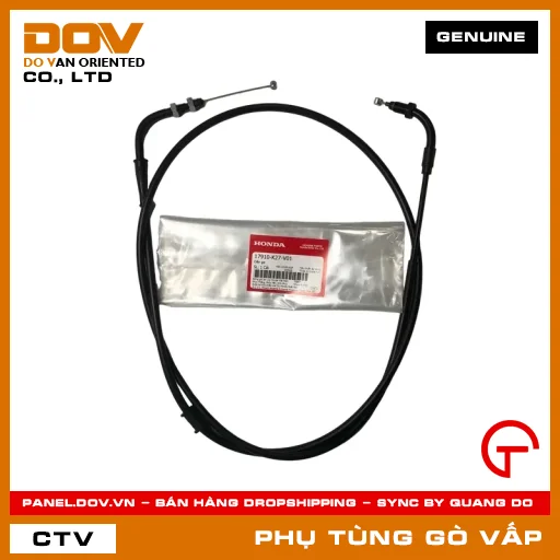 DÂY GA MÃ PHỤ TÙNG 17910K27V01 — 17910K27V01