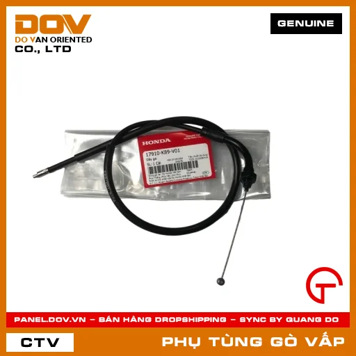 DÂY GA MÃ PHỤ TÙNG 17910K89V01 — 17910K89V01