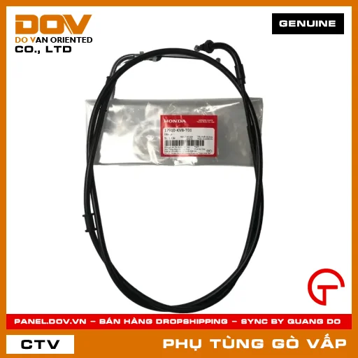 DÂY GA MÃ PHỤ TÙNG 17910KVBT01 — 17910KVBT01
