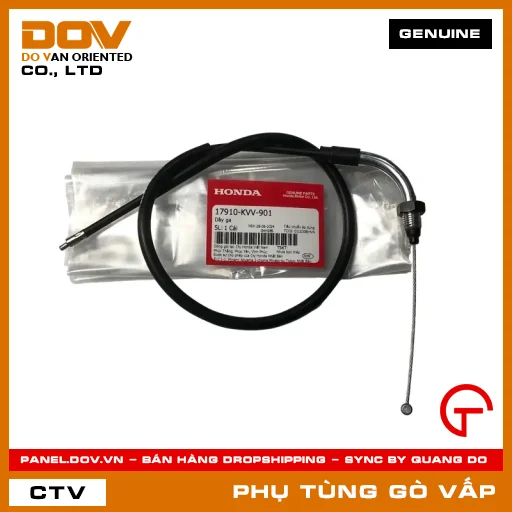DÂY GA MÃ PHỤ TÙNG 17910KVV901 — 17910KVV901