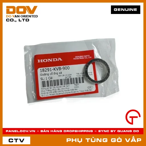 GIOĂNG (RON) CỔ ỐNG XẢ MÃ PHỤ TÙNG 18291KVB900 — 18291KVB900
