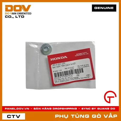 BẠC ĐỆM TẤM CÁCH NHIỆT MÃ PHỤ TÙNG 18316K2CV00 — 18316K2CV00