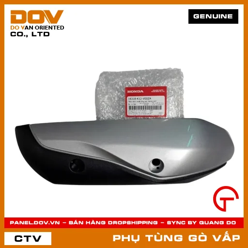 TẤM CÁCH NHIỆT ỐNG XẢ *NH411M* MÃ PHỤ TÙNG 18318K12V00ZA — 18318K12V00ZA