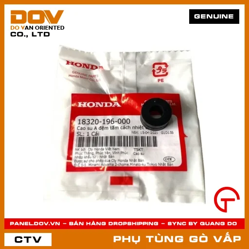 CAO SU A ĐỆM TẤM CÁCH NHIỆT ỐN MÃ PHỤ TÙNG 18320196000 — 18320196000
