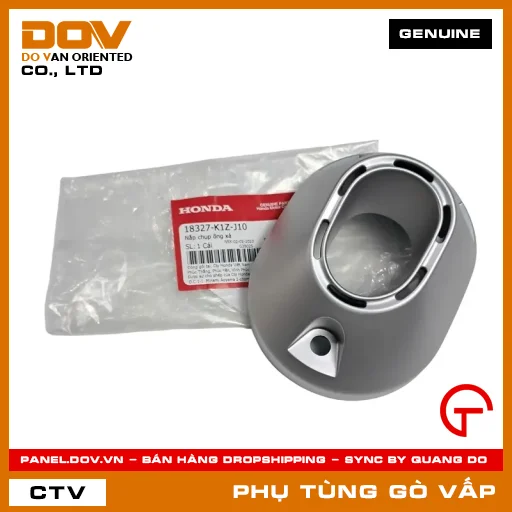 NẮP CHỤP ỐNG XẢ MÃ PHỤ TÙNG 18327K1ZJ10 — 18327K1ZJ10