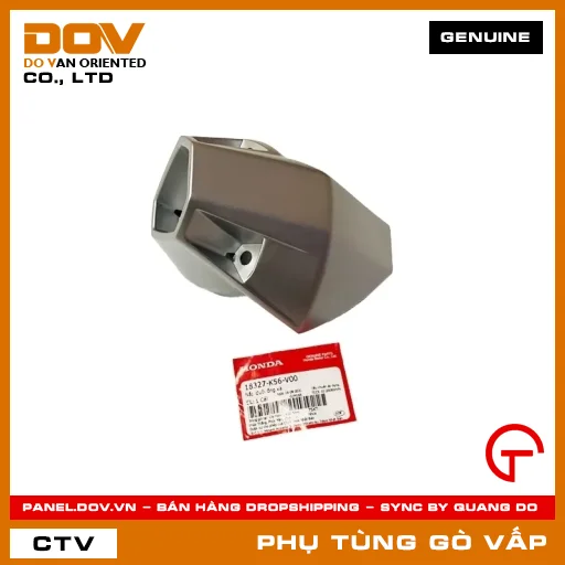 NẮP ĐUÔI ỐNG XẢ MÃ PHỤ TÙNG 18327K56V00 — 18327K56V00