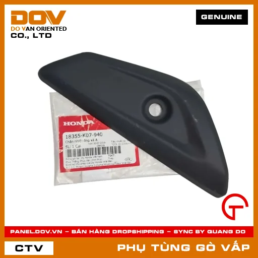 CHẮN NHIỆT ỐNG XẢ A MÃ PHỤ TÙNG 18355K07940 — 18355K07940