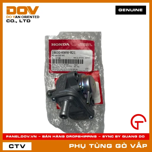 BỘ VAN HÚT KHÍ MÃ PHỤ TÙNG 18600KWWB21 — 18600KWWB21