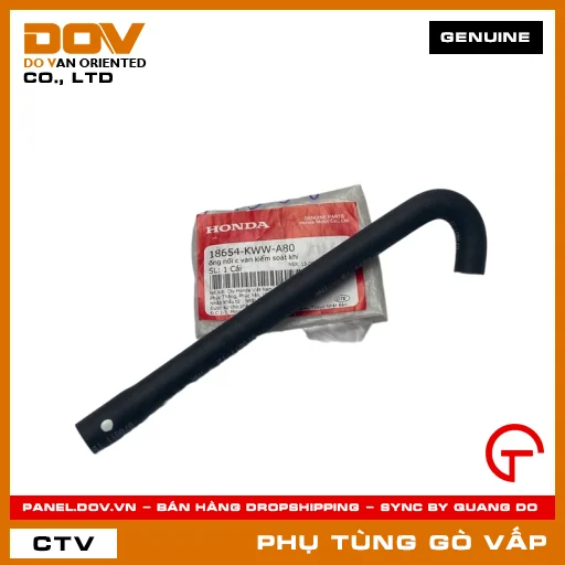 ỐNG NỐI C VAN KIỂM SOÁT KHÍ MÃ PHỤ TÙNG 18654KWWA80 — 18654KWWA80