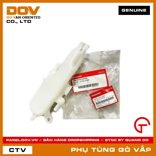 BÌNH NƯỚC LÀM MÁT PHỤ MÃ PHỤ TÙNG 19101K53D00 — 19101K53D00
