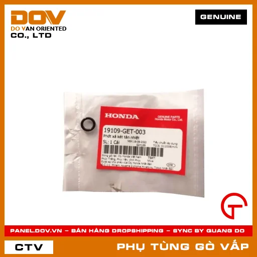 PHỚT XẢ KÉT TẢN NHIỆT MÃ PHỤ TÙNG 19109GET003 — 19109GET003