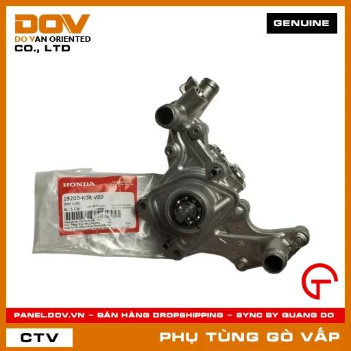 BƠM NƯỚC MÃ PHỤ TÙNG 19200K0RV00 — 19200K0RV00