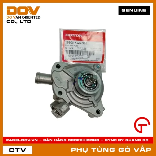 CỤM BƠM NƯỚC MÃ PHỤ TÙNG 19200KWN901 — 19200KWN901