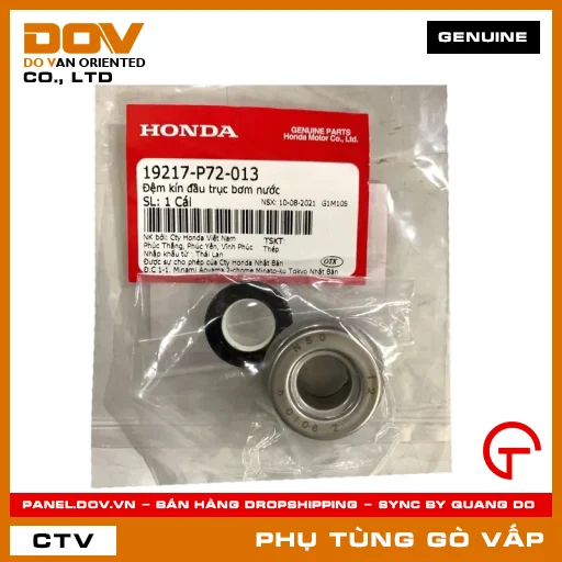 ĐỆM KÍN ĐẦU TRỤC BƠM NƯỚC MÃ PHỤ TÙNG 19217P72013 — 19217P72013