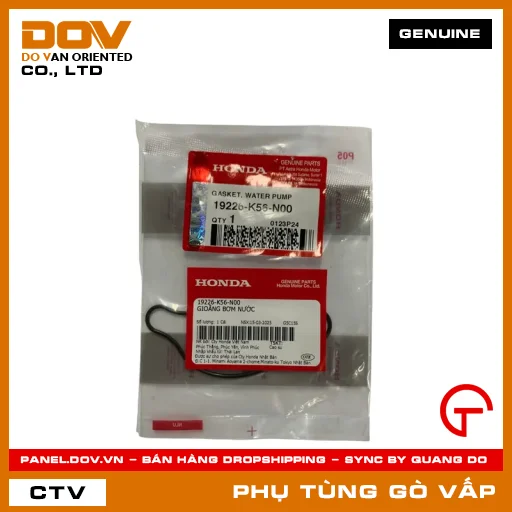 GIOĂNG (RON) BƠM NƯỚC MÃ PHỤ TÙNG 19226K56N00 — 19226K56N00