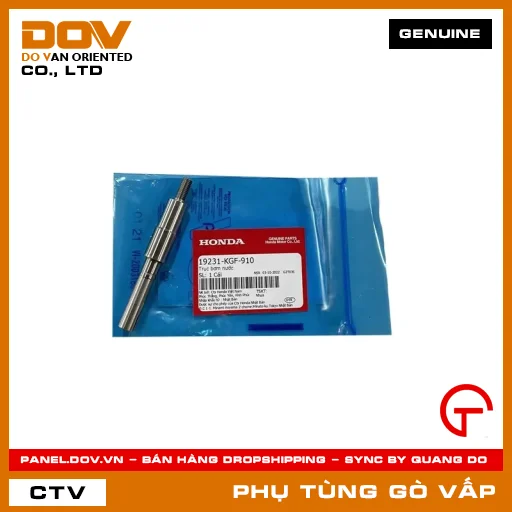 TRỤC BƠM NƯỚC MÃ PHỤ TÙNG 19231KGF910 — 19231KGF910