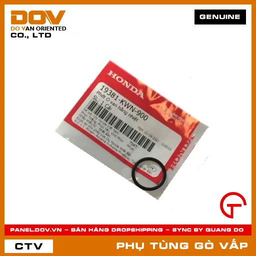PHỚT O VAN HẰNG NHIỆT MÃ PHỤ TÙNG 19381KWN900 — 19381KWN900